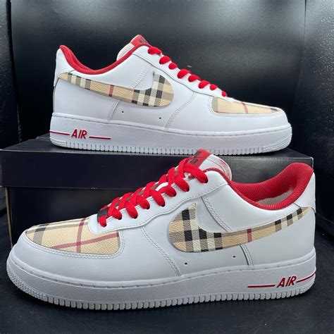 burberry airforce 1s|air force one burberry.